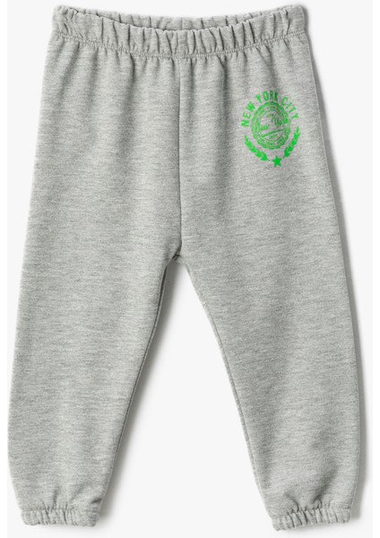 Erkek Çocuk Eşofman Altı Gri 3SMB40014TK