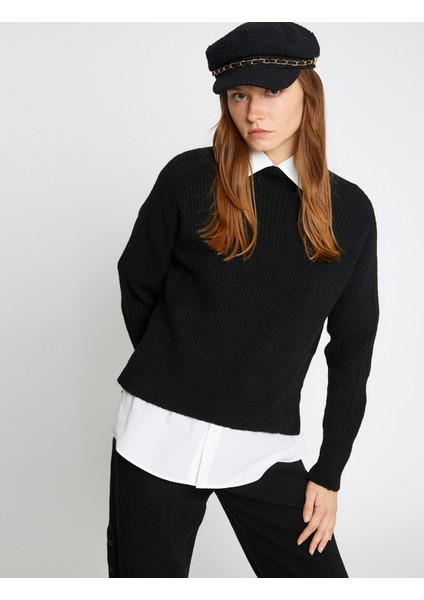 Dik Yaka Kazak Uzun Kollu