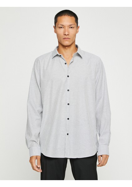 Spor Gömlek Slim Fit Klasik Yaka Uzun Kollu Non Iron modelleri