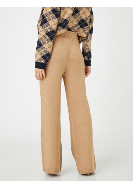 Triko Pantolon Bol Paça Beli Lastikli fırsatları