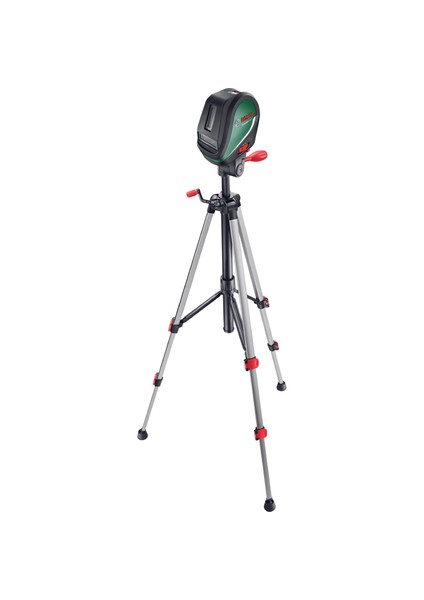 Universallevel 3 Çapraz Çizgili Hizalama Lazeri + 1,5 Metre Tripod BSCH1620