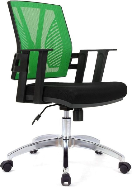 Koltuk Stilim Savona Yeşil Fileli Krom Çalışma Koltuğu Ofis Koltuğu fiyatları