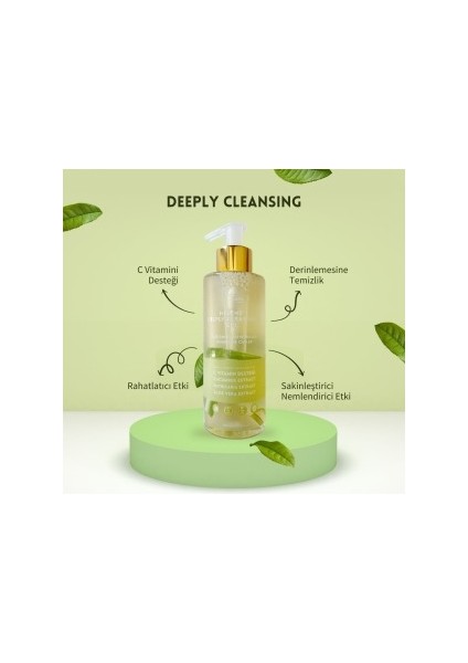 Helens' Deeply Cleansing Gel - 200 ml C Vitamini Destekli Yüz Yıkama Jeli