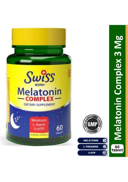 Melatonin Complex 3 Mg 60 Tablet