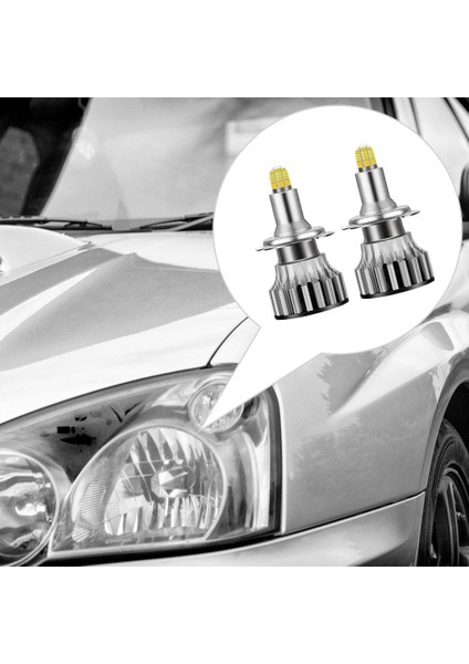 2 Adet Parlak Su Geçirmez 4 Taraf Araba Far LED Foglight Ampul 6500 K Lamba 9006 (Yurt Dışından) modelleri