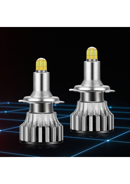2 Adet Parlak Su Geçirmez 4 Taraf Araba Far LED Foglight Ampul 6500 K Lamba 9006 (Yurt Dışından) fırsatları