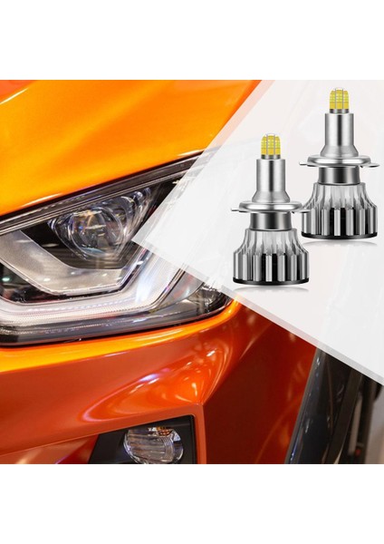 2 Adet Parlak Su Geçirmez 4 Taraf Araba Far LED Foglight Ampul 6500 K Lamba 9006 (Yurt Dışından) indirimleri