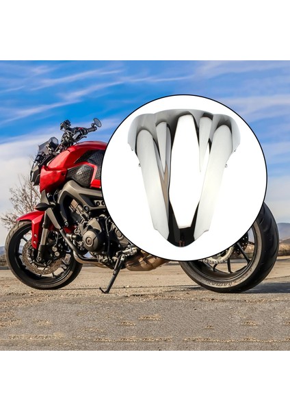Motosiklet Ön Camlar Motosiklet Malzemeleri Pc Honda VFR800 02-2012 Gümüş Için Fit (Yurt Dışından)