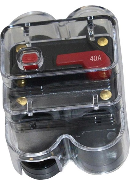 12V A V Sistemi Için Araç Stereo Ses Devresi Kesici Sigortası - 40A (Yurt Dışından)