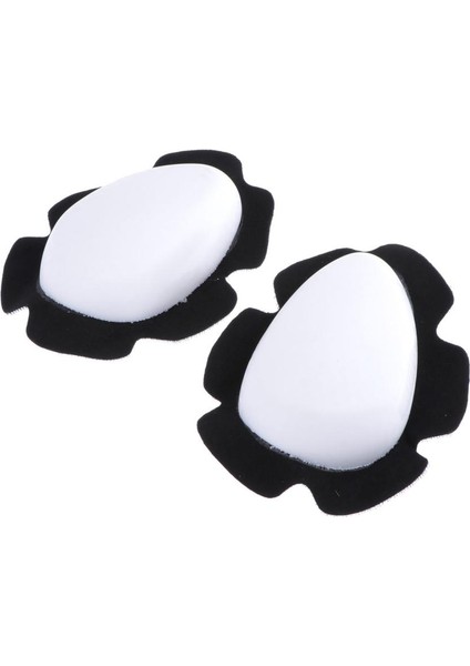 1 Çift Motosiklet Zırhı Koruyucu Dişli Knepads Diz Diskleri Kaydırıcılar Beyaz (Yurt Dışından) modelleri