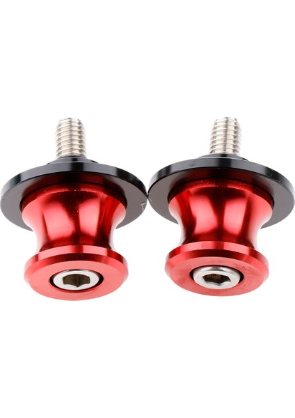 2 Adet Evrensel Çerçeve Standı Vidalı Salıncak Kolu Makaraları Kaydırıcı 8mm Kırmızı (Yurt Dışından) fiyatları