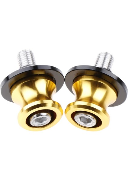 Motosiklet Salıncak Kol Makarası Salıncak Kolu Slayt Stand Stand Salıncak Kol Slayt Çubuğu - 10MM Altın (Yurt Dışından)