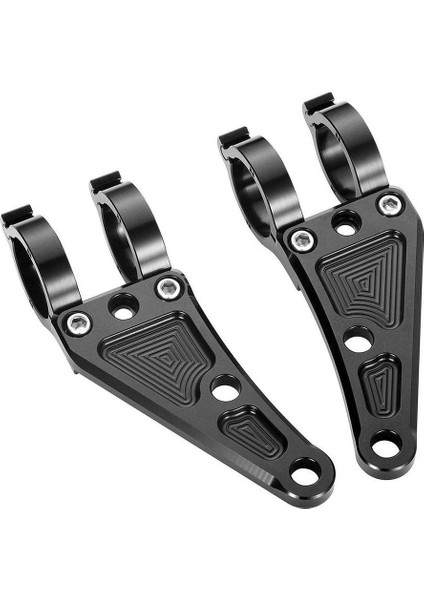 Suzuki Için 2 Adet Çatal Far Montaj Braketi Cnc (Yurt Dışından)