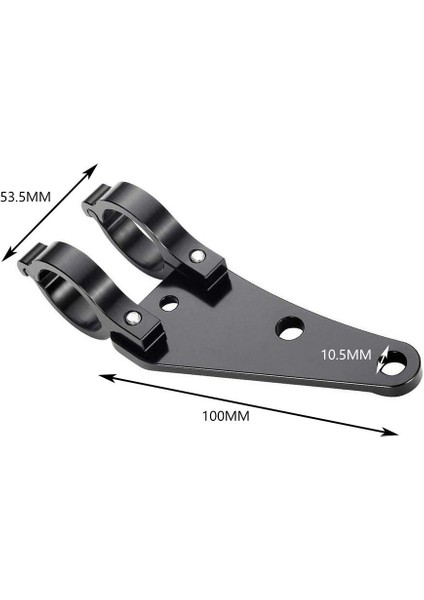 Suzuki Için 2 Adet Çatal Far Montaj Braketi Cnc (Yurt Dışından)