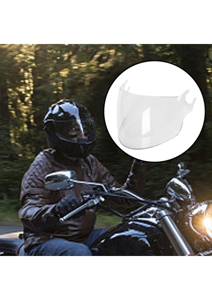 Kask Visor Ön Cam Lensi 562 Kolay Kurulumu Acc Clear (Yurt Dışından)