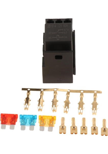 Evrensel Kamyon 4 Yüzlü Sigorta Röle Tutucu Kutu Soketi-Siyah (Yurt Dışından) fırsatları