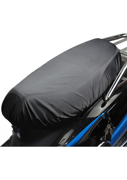 Motosiklet Koltuk Örtüsü Motosikletler Su Geçirmez Mopedler Siyah 2xl (Yurt Dışından)