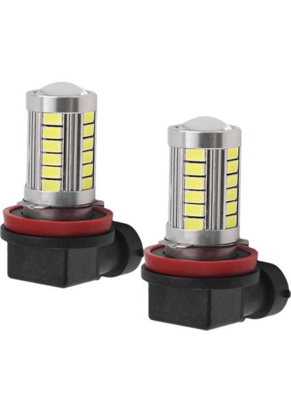 2 Adet 6000K 21 LED Süper Parlak Sis Lambası Araba IP67 (Yurt Dışından)