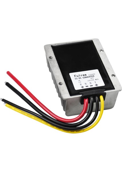 Su Geçirmez Dc-Dc 12V Adım Yukarı 24V 20A Güç Adaptörü Aluninum Alaşım Kabuğu (Yurt Dışından)