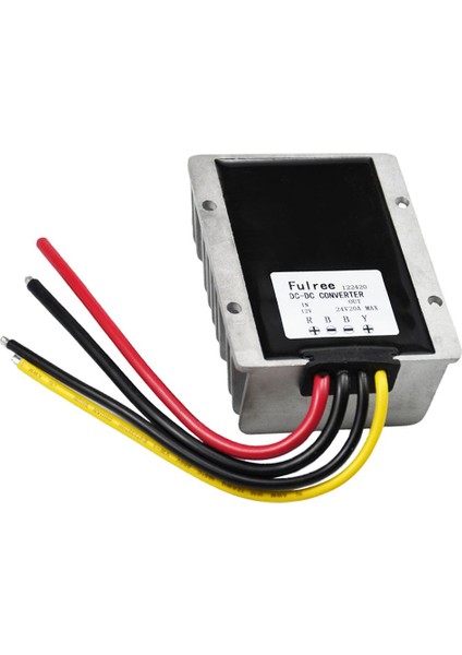 Su Geçirmez Dc-Dc 12V Adım Yukarı 24V 20A Güç Adaptörü Aluninum Alaşım Kabuğu (Yurt Dışından)