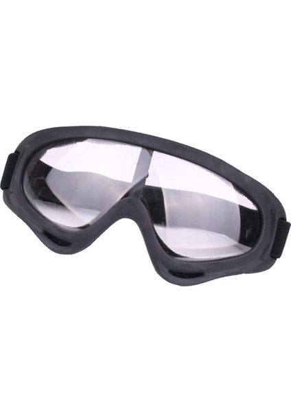 Motosiklet Goggles Geniş - Kazık Etki Kanıtı Şeffaf (Yurt Dışından)