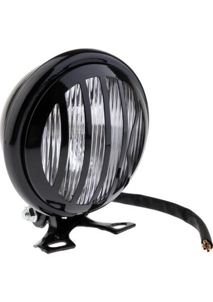 6 Inç 152MM Retro Tarzı Motosiklet Farları Metal Muhafaza Halojen Mühürlü Örgü Kiriş 12V (Yurt Dışından) fiyatları