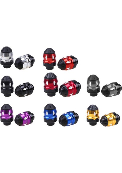 2 Adet Dayanıklı Alüminyum Alaşım Motosiklet Ön Tekerlek Damla Direnç Çatal Kupaları Altın (Yurt Dışından) modelleri