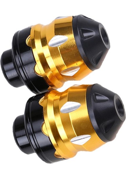 2 Adet Dayanıklı Alüminyum Alaşım Motosiklet Ön Tekerlek Damla Direnç Çatal Kupaları Altın (Yurt Dışından) indirimleri
