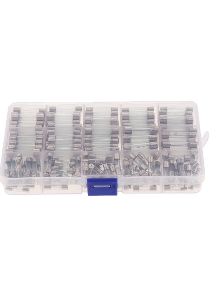 Beyaz Cam Araba Sigorta Kutusu 250 Adet 6X30MM Otomotiv Insuranc Tüp Kiti (Yurt Dışından)