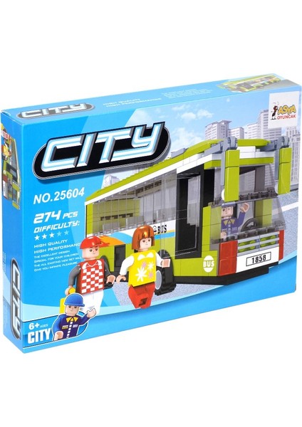 0131 25604 Asya Bricks City Blok Seti / 274 Parça fiyatları