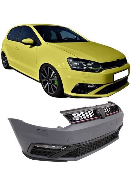 Volkswagen Polo 6r/6c 2010-2017 Gti Ön Tampon ve Panjur Seti