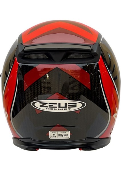 Kask ZS-1800B Gloss Carbon Am9 Red