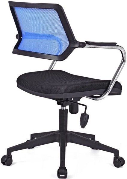 Koltuk Stilim Rauna Mavi Fileli Pls Çalışma Koltuğu Ofis Koltuğu