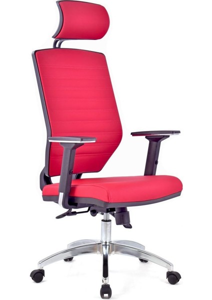 Koltuk Stilim Sera Kırmızı Deri Makam Koltuğu Ofis Koltuğu fiyatları