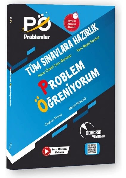 Doktrin Yayınları Tüm Sınavlara Hazırlık Problem Öğreniyorum Konu Özetli Soru Bankası