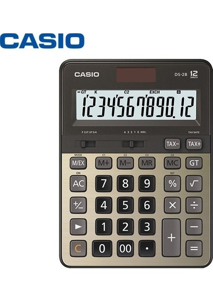 Casıo Ds-2b 12 Haneli Masaüstü Hesap Makinesi