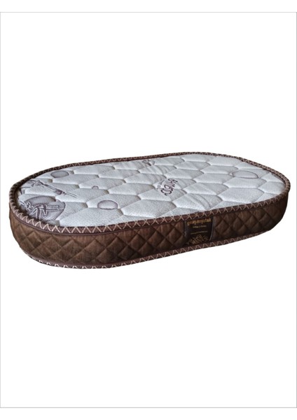 Ahşap Sepet Beşik Yatağı Bamboo Oval Beşik Yatağı Oval Bambu 38X73 cm