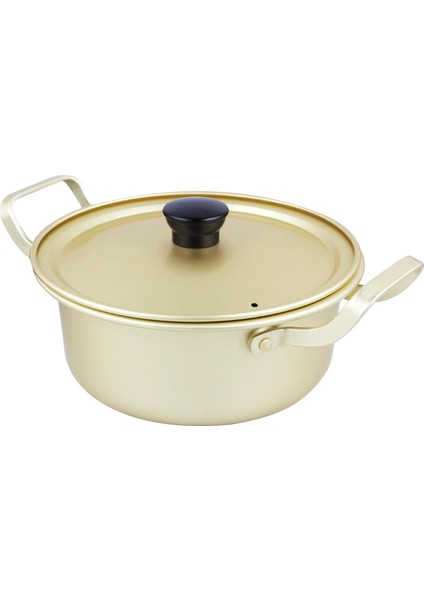 Koreli Ramen Erişte Pot Çift Sap Ramen Pişirme Potu Mutfak Aletleri Için 18CM (Yurt Dışından)