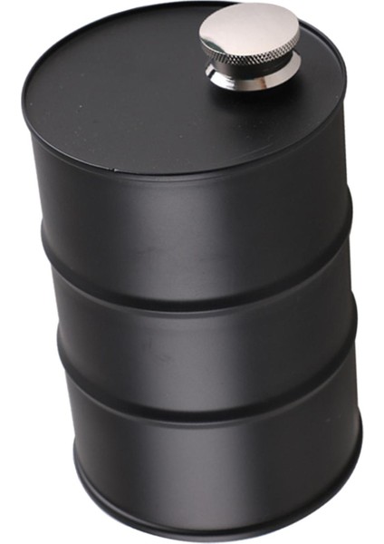 Taşınabilir Kalça Şişesi Viski Su Konteyner Şişesi Dış Mekan Yürüyüşü Siyah (Yurt Dışından) fiyatları