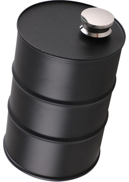 Taşınabilir Kalça Şişesi Viski Su Konteyner Şişesi Dış Mekan Yürüyüşü Siyah (Yurt Dışından) modelleri