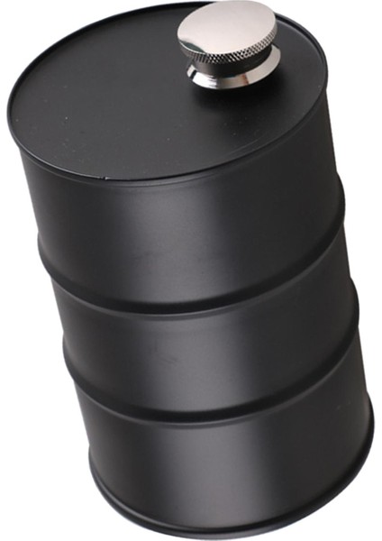 Taşınabilir Kalça Şişesi Viski Su Konteyner Şişesi Dış Mekan Yürüyüşü Siyah (Yurt Dışından) fırsatları