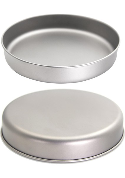 Titanyum Tava Kamp Tencere Tabağı Çanak Tutamaksız Yürüyüş Pikniği Için Taşınabilir (Yurt Dışından) fırsatları