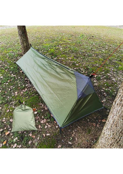 Ultralight Camping Su Geçirmez Seyahat Barınağı 1 Kişi Açık Yeşil Balık Tutuyor (Yurt Dışından) modelleri