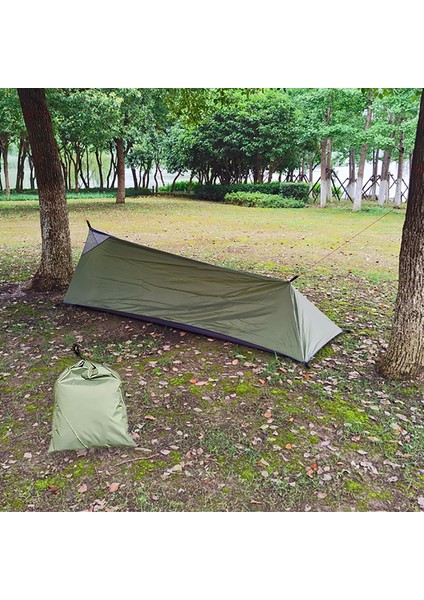 Ultralight Camping Su Geçirmez Seyahat Barınağı 1 Kişi Açık Yeşil Balık Tutuyor (Yurt Dışından) indirimleri