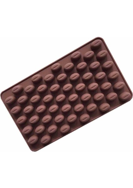 Silikon Çikolata Kalıbı Kahve Çekirdeği 18.5*11*1.4cm (Khc-18)