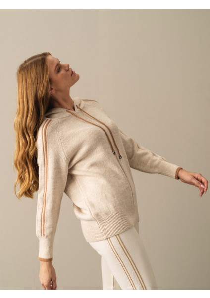 Kadın Bej Oversize Kazak fırsatları