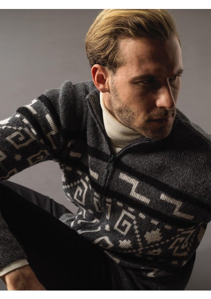 Erkek Antrasit Regular Fit Hırka fiyatları