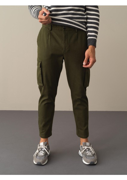 Pamuklu Regular Fit Kargo Pantolon fiyatları