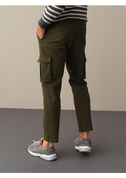 Pamuklu Regular Fit Kargo Pantolon modelleri
