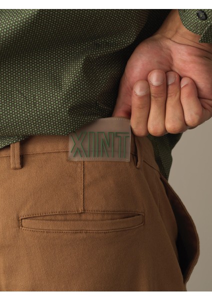 Erkek Camel Pamuklu Kargo Cep Pantolon fırsatları